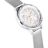 Swarovski Nova Chrono Ladies Watch Silver Mesh 5677503 Swarovski