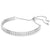 Swarovski Matrix Double Tennis Bracelet Silver 5678252