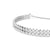 Swarovski Matrix Double Tennis Bracelet Silver 5678252