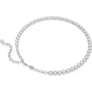 Swarovski Imber Tennis Necklace Round Cut Silver 5682595