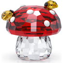 Swarovski Idyllia Mushroom and Ladybugs Figurine 5683436 Swarovski