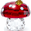 Swarovski Idyllia Mushroom and Ladybugs Figurine 5683436 Swarovski