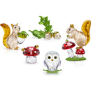 Swarovski Idyllia Mushroom and Ladybugs Figurine 5683436 Swarovski