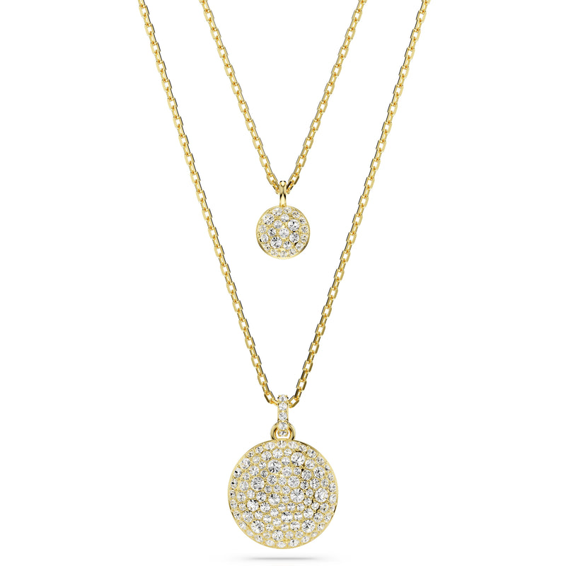 Swarovski Sublima Layered Double Cluster Pendant 5683442