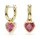 Swarovski Chroma Heart Drop Earrings 5684760