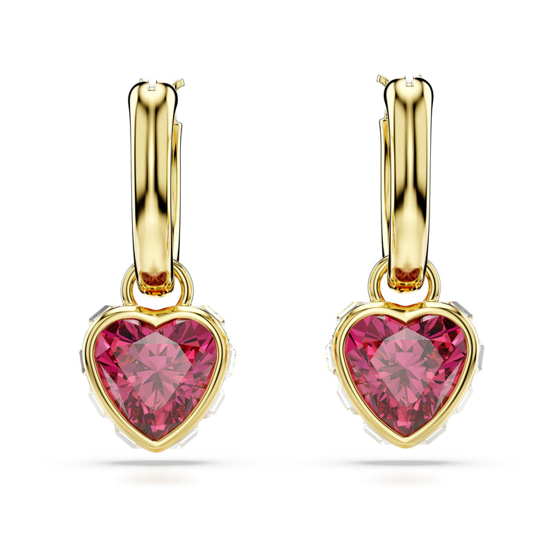 Swarovski Chroma Heart Drop Earrings 5684760