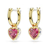 Swarovski Chroma Heart Drop Earrings 5684760 Swarovski