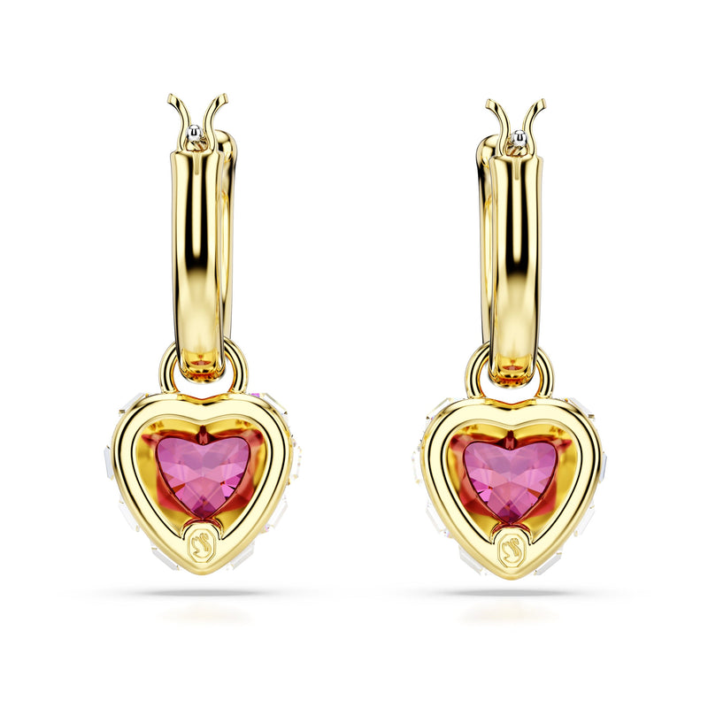 Swarovski Chroma Heart Drop Earrings 5684760