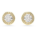 Swarovski Una Angelic Stud Earrings Gold 5686637