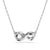 Swarovski Hyperbola Infinity Pendant Necklace 5687265