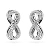 Swarovski Hyperbola Infinity Stud Earrings 5687269 Swarovski