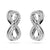 Swarovski Hyperbola Infinity Stud Earrings 5687269
