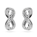 Swarovski Hyperbola Infinity Stud Earrings 5687269