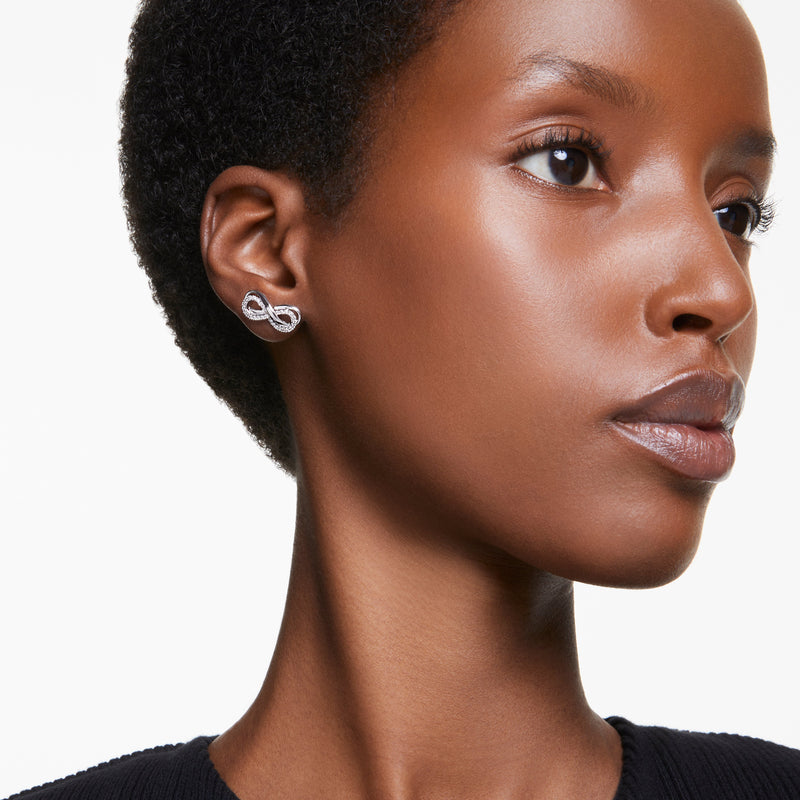 Swarovski Hyperbola Infinity Stud Earrings 5687269