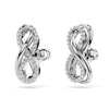 Swarovski Hyperbola Infinity Stud Earrings 5687269 Swarovski