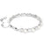 Swarovski Matrix Tennis Bracelet Round Cut Pearl Silver 5689625