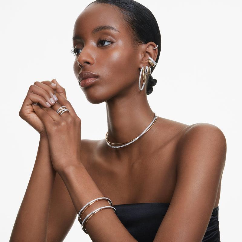 Swarovski Hyperbola Bangle Two-Tone 5689720