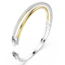Swarovski Hyperbola Bangle Two-Tone 5689720