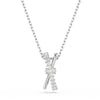Swarovski Hyperbola Twist Necklace Silver 5689723 Swarovski