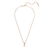Swarovski Hyperbola Twist Necklace Rose Gold 5689788 Swarovski