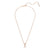 Swarovski Hyperbola Twist Necklace Rose Gold 5689788