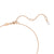 Swarovski Hyperbola Twist Necklace Rose Gold 5689788