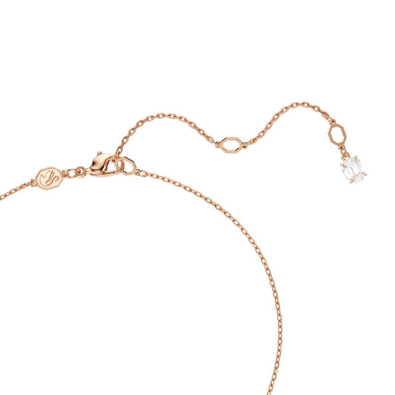 Swarovski Hyperbola Twist Necklace Rose Gold 5689788