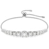 Swarovski Matrix Bracelet Round Cut Gradient Silver 5690677 Swarovski