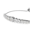 Swarovski Matrix Bracelet Round Cut Gradient Silver 5690677 Swarovski