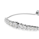 Swarovski Matrix Bracelet Round Cut Gradient Silver 5690677