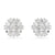 Swarovski Idyllia Snowflake Earrings Silver 5691483
