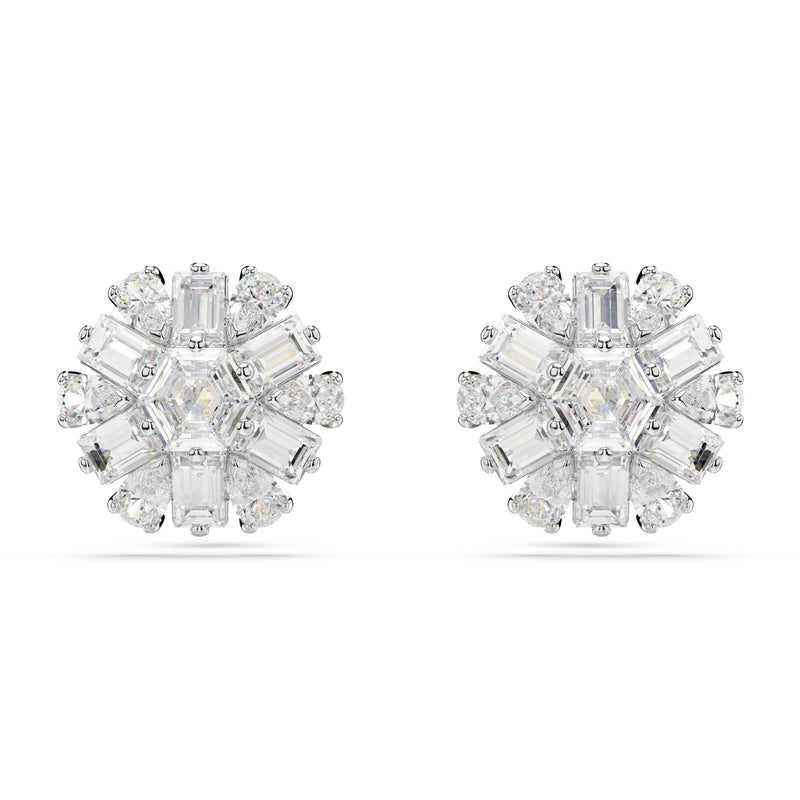 Swarovski Idyllia Snowflake Earrings Silver 5691483