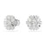 Swarovski Idyllia Snowflake Earrings Silver 5691483