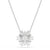 Swarovski Idyllia Snowflake Pendant Necklace Silver 5691484