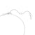 Swarovski Idyllia Snowflake Pendant Necklace Silver 5691484