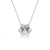 Swarovski Idyllia Snowflake Pendant Necklace Silver 5691484