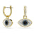 Swarovski Symbolica Evil Eye Drop Earrings Gold 5692163