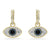 Swarovski Symbolica Evil Eye Drop Earrings Gold 5692163