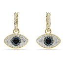 Swarovski Symbolica Evil Eye Drop Earrings Gold 5692163