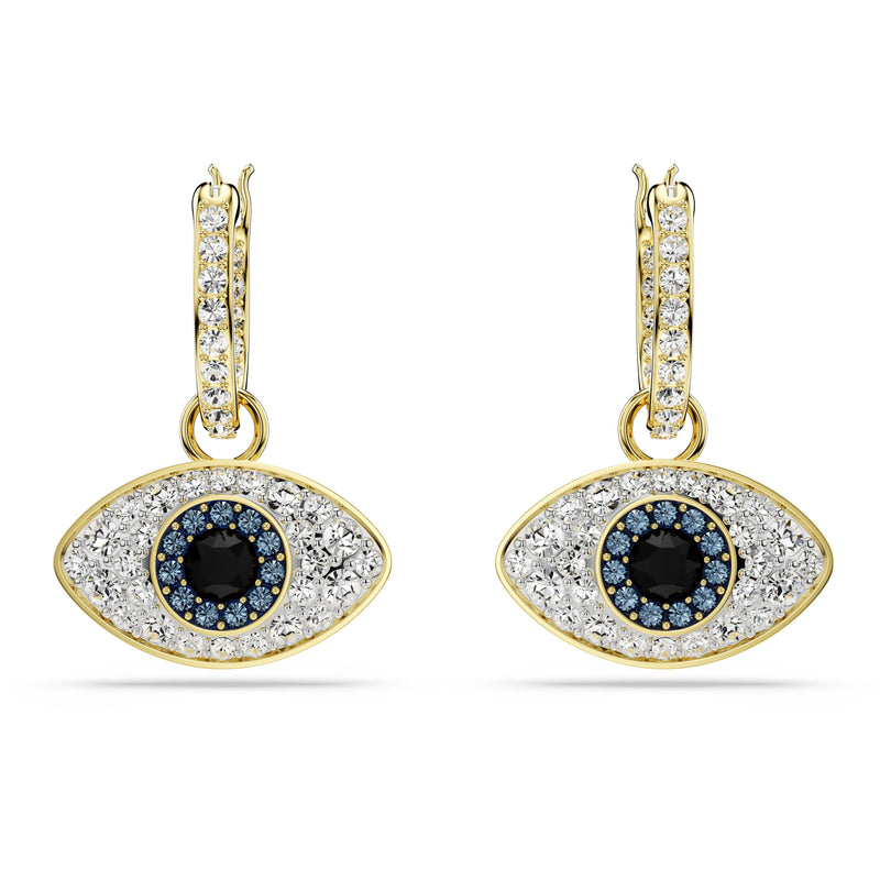 Swarovski Symbolica Evil Eye Drop Earrings Gold 5692163