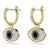 Swarovski Symbolica Evil Eye Drop Earrings Gold 5692163