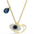 Swarovski Symbolica Evil Eye Pendant Necklace Gold 5692178