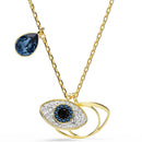 Swarovski Symbolica Evil Eye Pendant Necklace Gold 5692178