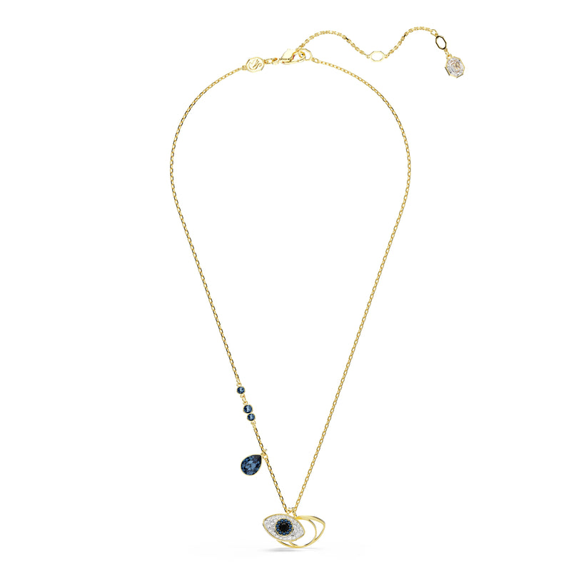 Swarovski Symbolica Evil Eye Pendant Necklace Gold 5692178
