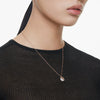 Swarovski Dextera Pendant Necklace Rose Gold Round 5692257 Swarovski