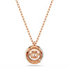 Swarovski Dextera Pendant Necklace Rose Gold Round 5692257 Swarovski