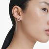Swarovski Matrix Hoop Earrings Crystal Pearl 5692260 Swarovski