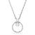 Swarovski Constella Pendant Necklace Silver Round 5692261