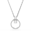 Swarovski Constella Pendant Necklace Silver Round 5692261