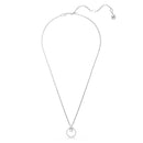 Swarovski Constella Pendant Necklace Silver Round 5692261